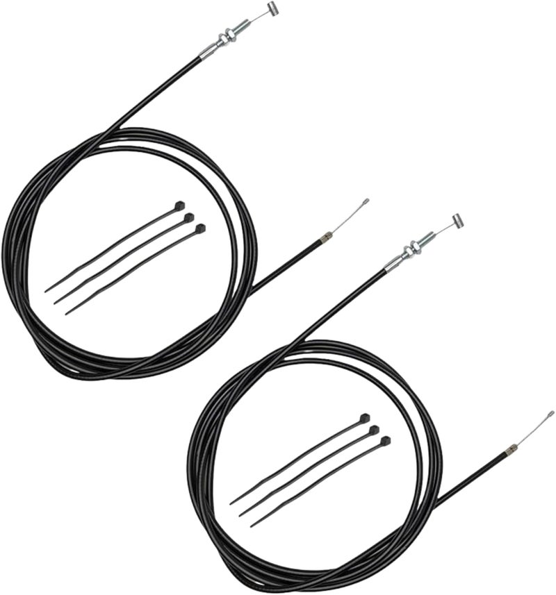 RedCap 75" inch Universal Heavy Duty Straight Throttle Cable for 90cc 110cc 125cc Gas Scooter Go Kart Kandi GKA Black Widow Mini Bike Dirt Bike Dune Buggy Yerf Dog L5C00049FM5020500 - Image 1